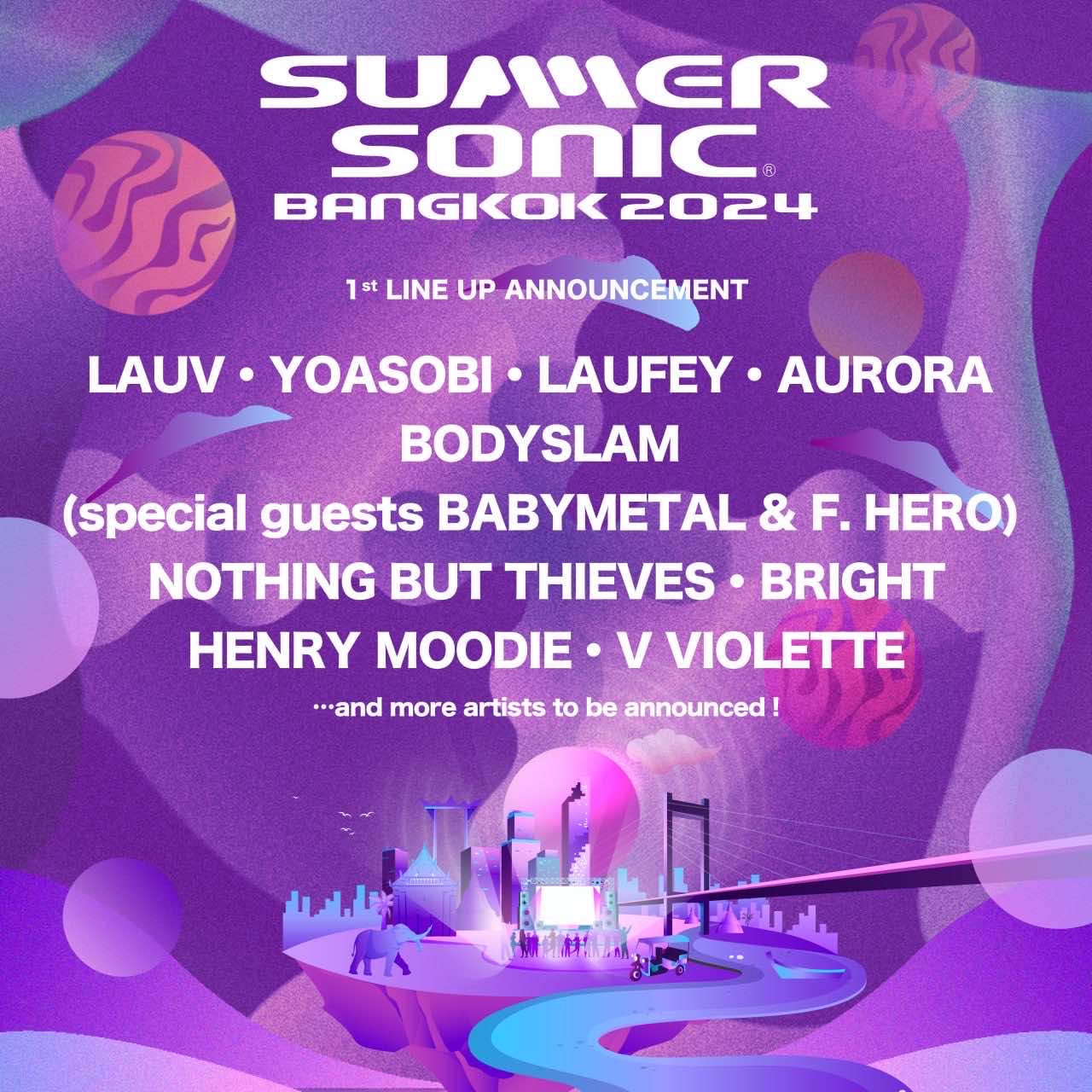 泰國積極宣揚流行文化！Summer Sonic 音樂盛典衝出日本