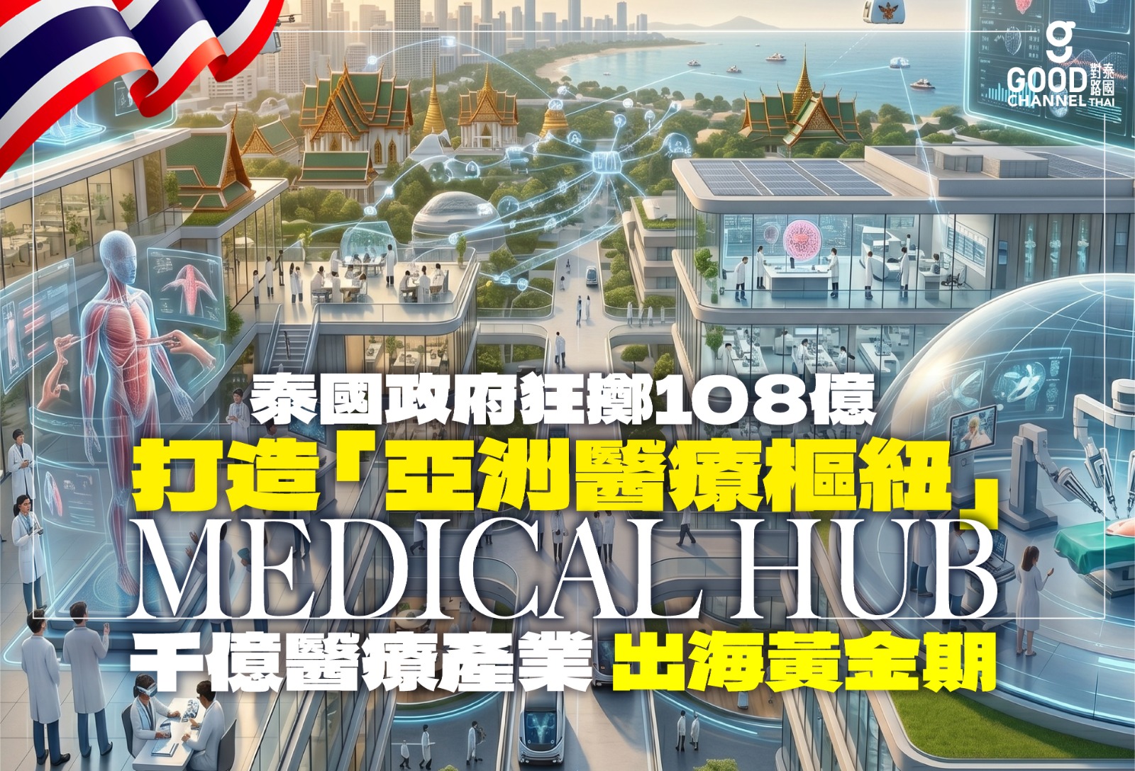 大健康/醫療產業 出海黃金期